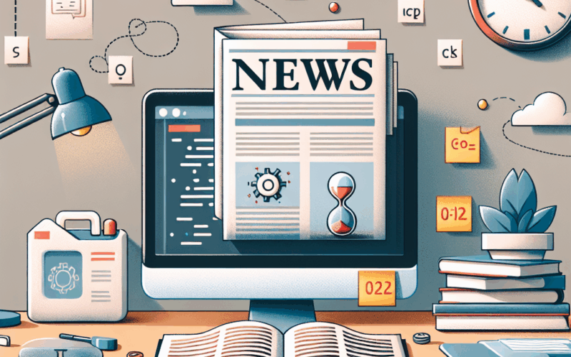 Actualité informatique : comment rester à jour sans y passer des heures ?