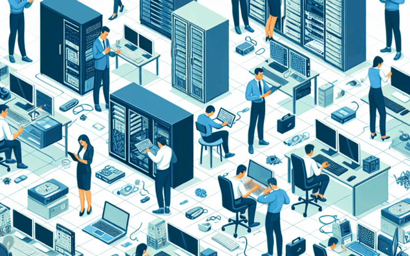 Comment entretenir un parc informatique en entreprise : bonnes pratiques pour un système toujours opérationnel