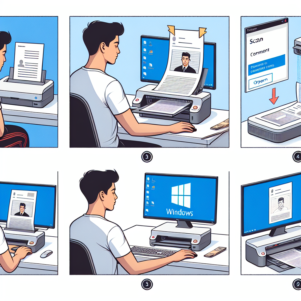Comment scanner un document sur Windows ?