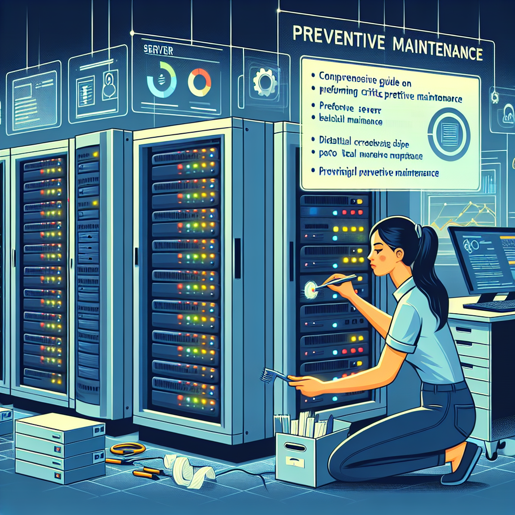 Maintenance préventive des serveurs : le guide complet pour éviter les interruptions critiques