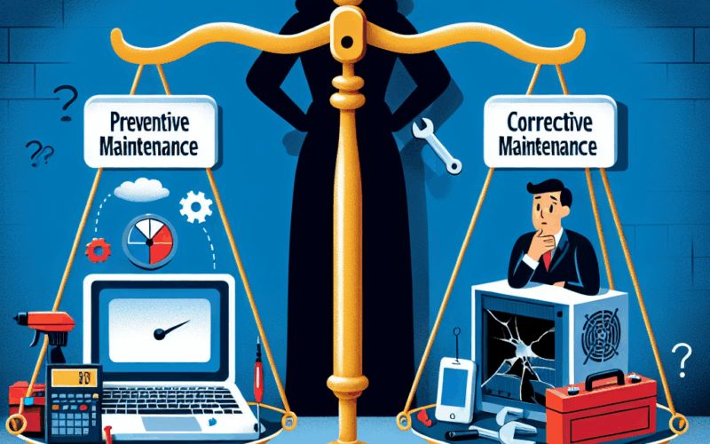 Maintenance préventive vs corrective : ce que les pros IT ne vous disent pas