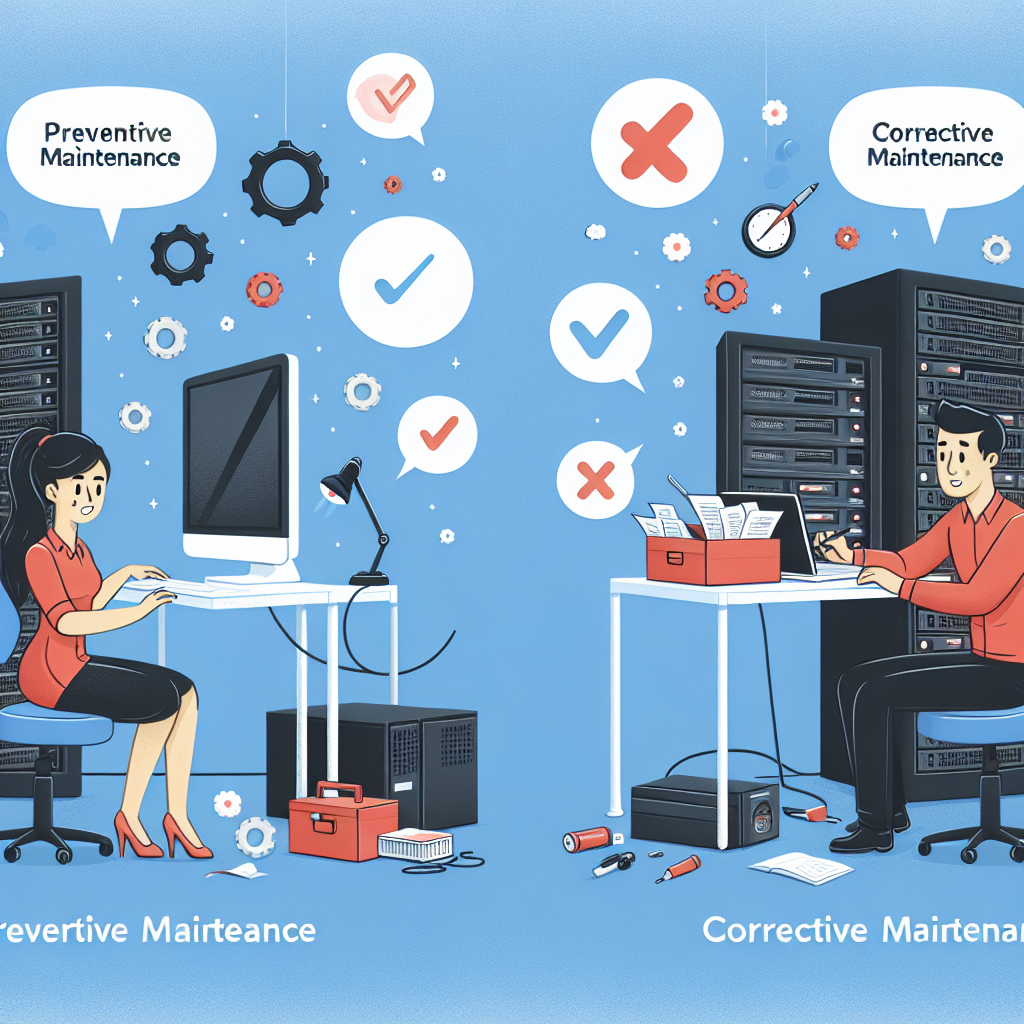 Maintenance préventive vs corrective : ce que les pros IT ne vous disent pas