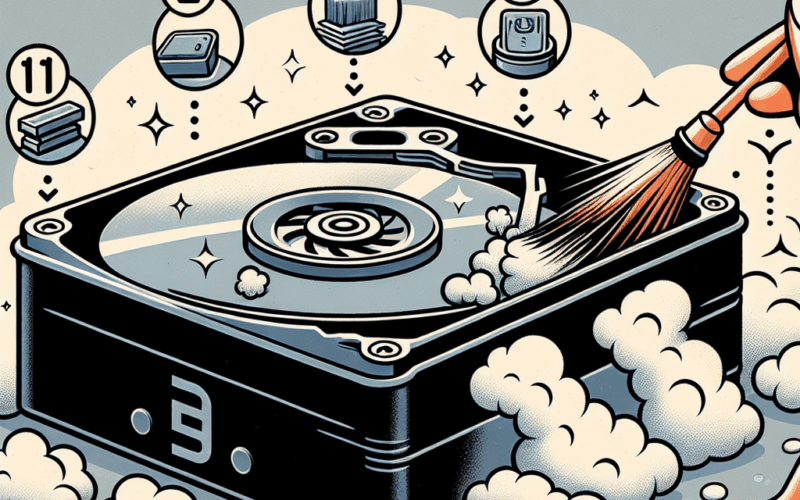 Nettoyage disque dur : guide simple pour libérer de l’espace