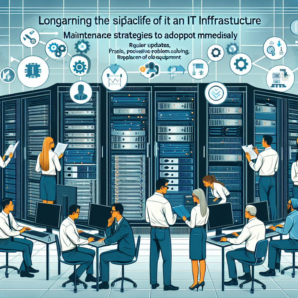 Optimiser la durée de vie de votre infrastructure IT : stratégies d’entretien à adopter dès maintenant