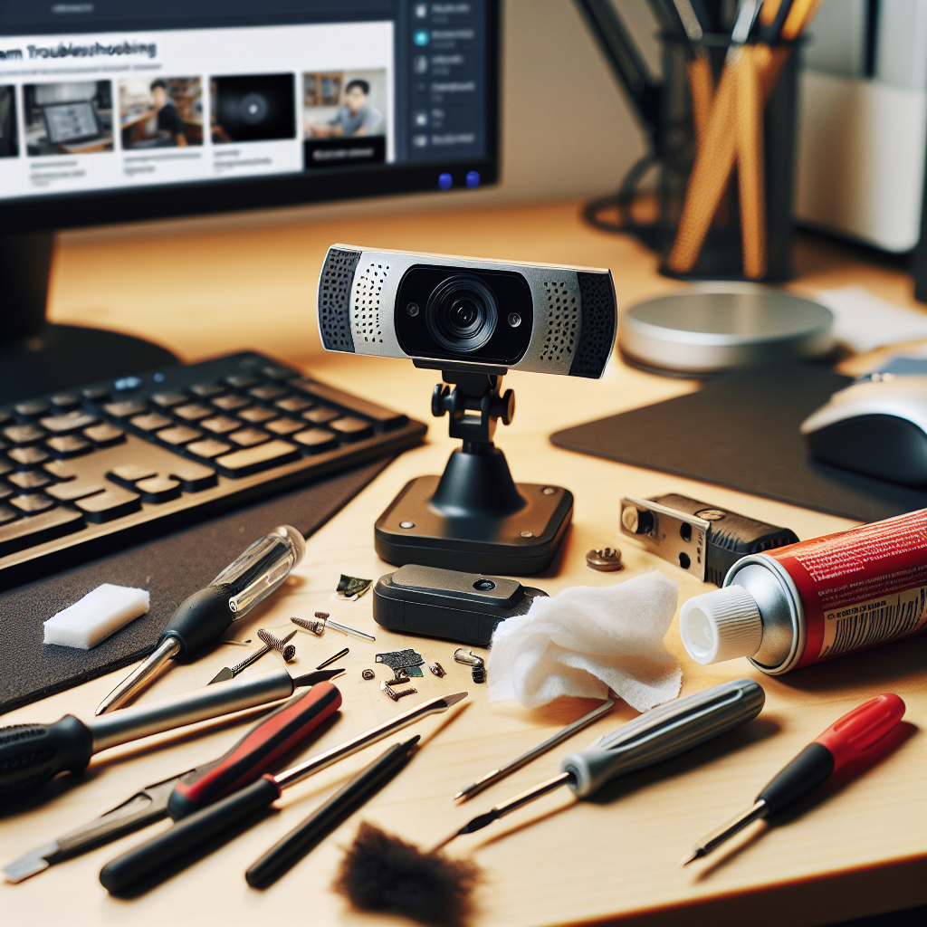 Webcam floue ? Nos solutions